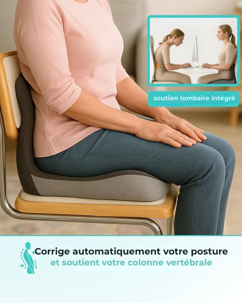 Coussin d'assise pour un soulagement immédiat