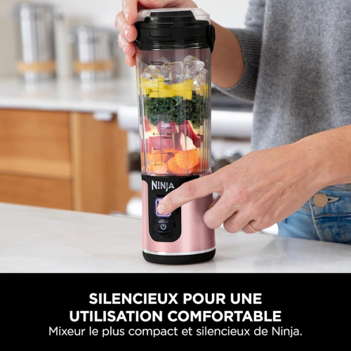 Mini Blender Portable Haute Puissance – Set de 2 Mixeurs pour Smoothies & Shakes