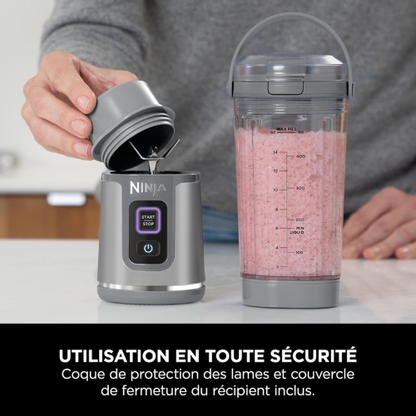 Mini Blender Portable Haute Puissance – Set de 2 Mixeurs pour Smoothies & Shakes
