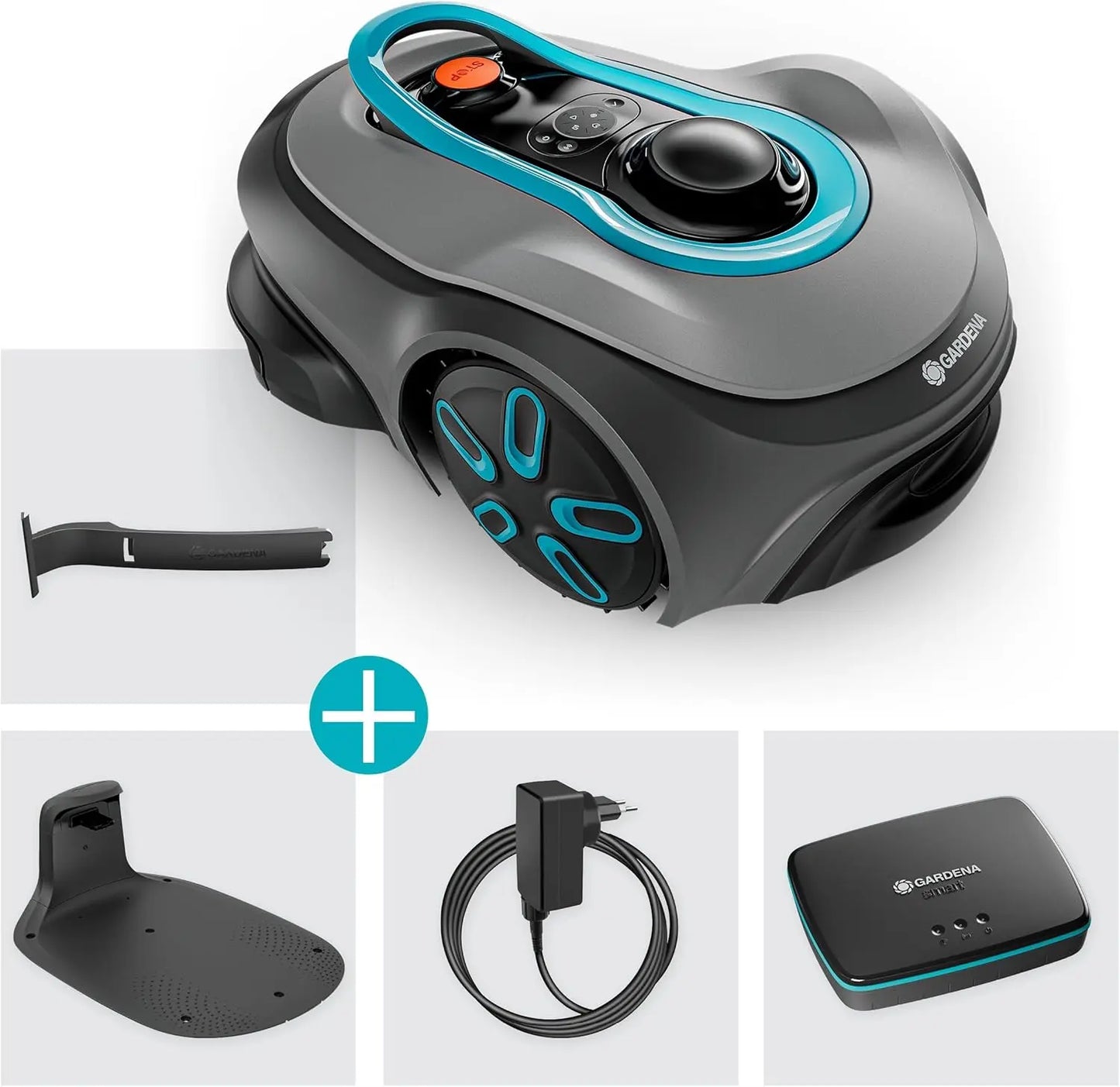 Robot Tondeuse Sans Fil Gardena Smart Sileno Free