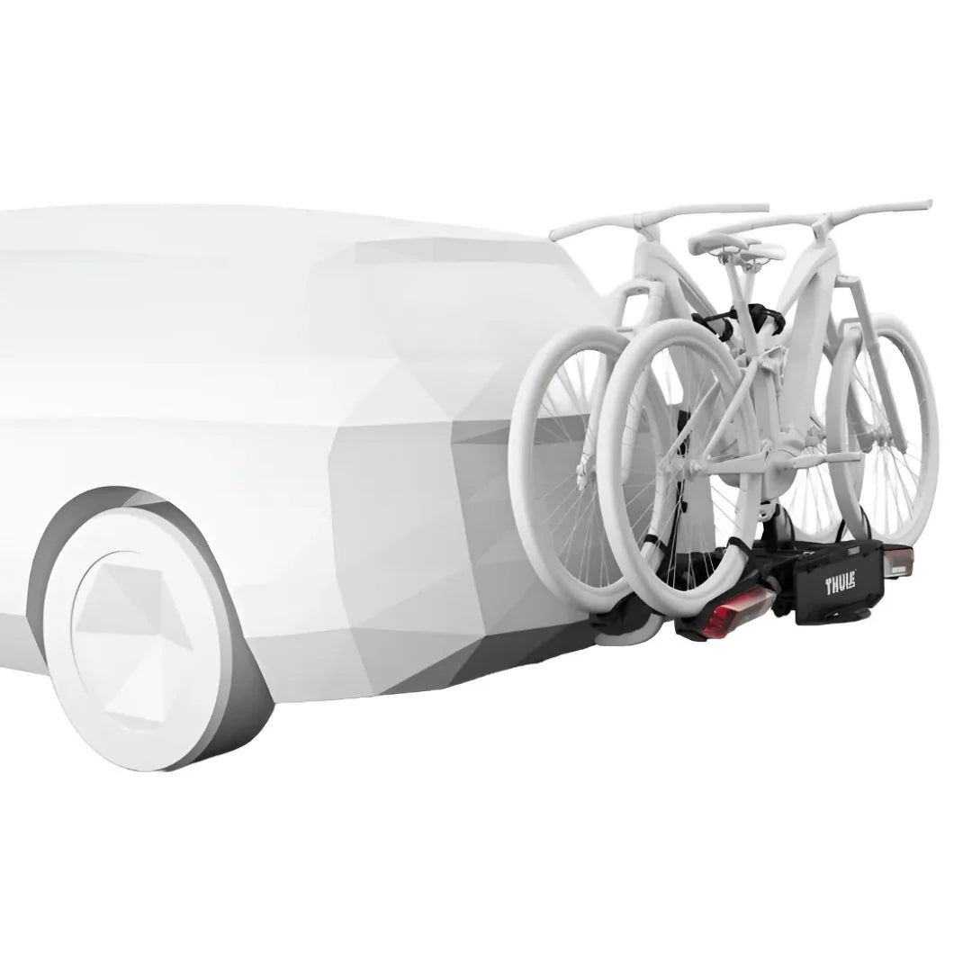 Thule EasyFold XT 2 Porte-vélos - Support pliable et compact pour 2 vélos