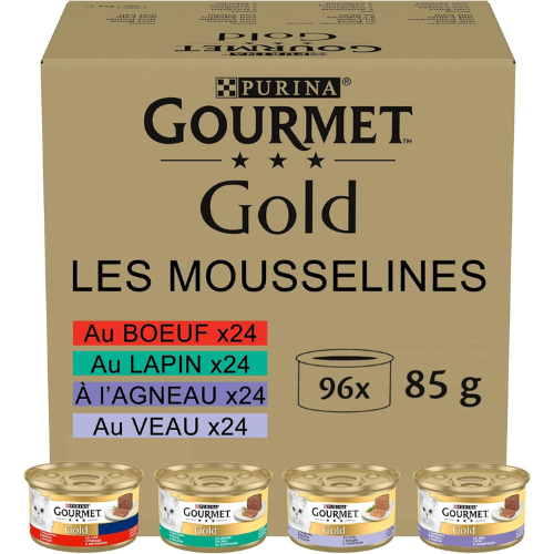 Nourriture Humide pour Chat – Sélection de Pâtés Gourmets