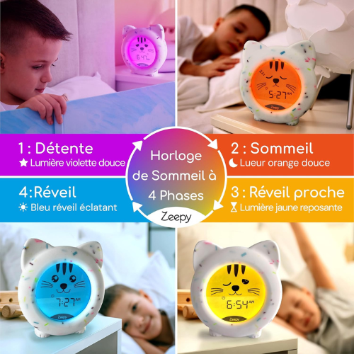 Réveille‑Matin Enfant pour l’Apprentissage du Sommeil