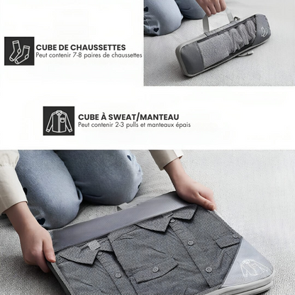 Packzy - Pack de 5 Cubes de compression