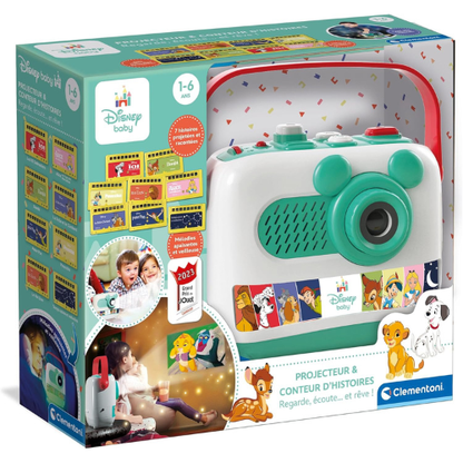 Projecteur d’Histoires pour Bébé – Veilleuse Interactive avec Contes & Lumières (1–6 ans)