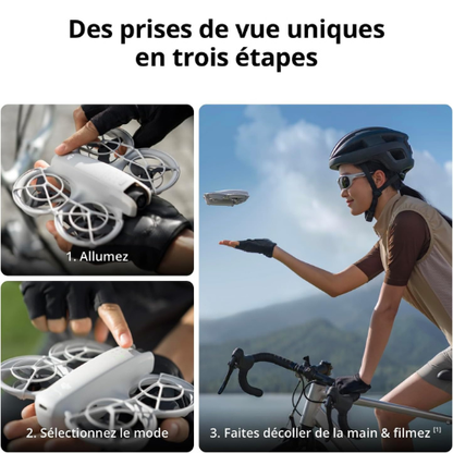 Mini Drone 4K Ultraléger avec Commande Gestuelle