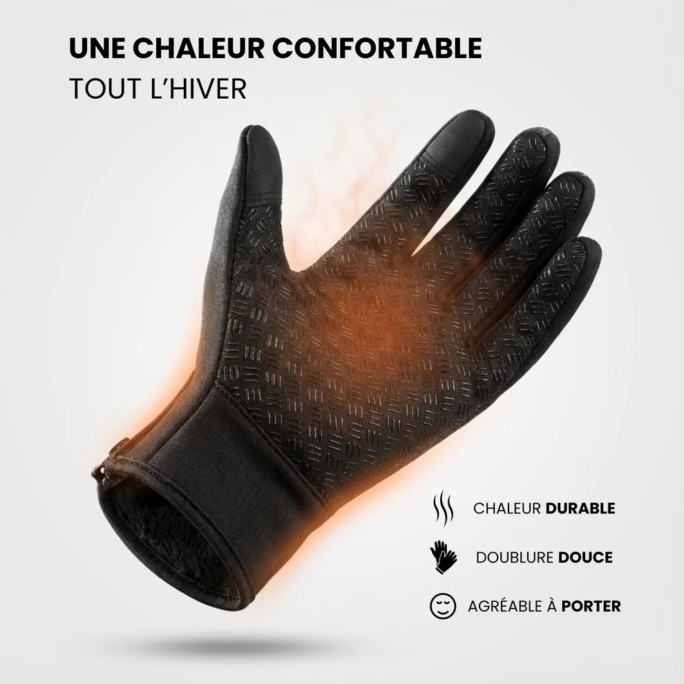 Aura - Gants Chauds, Imperméables & Tactiles