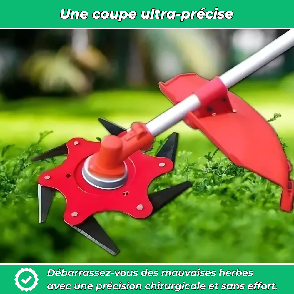 G60 PRO Tête de Coupe Universelle – Outil Polyvalent pour un Jardin Impeccable