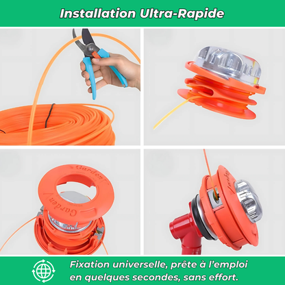 G50 PRO – Tête de débroussailleuse ultra-résistante pour une coupe nette et rapide