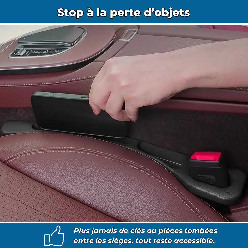 StopGap+ – Barrières de siège pour voiture et SUV (lot de 2)