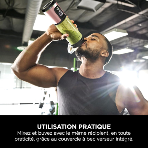 Mini Blender Portable Haute Puissance – Set de 2 Mixeurs pour Smoothies & Shakes