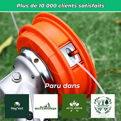 G50 PRO Tête de Débroussailleuse Ultra-Résistante – Coupe Nette et Rapide pour Entretien de Jardin