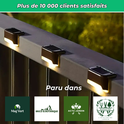 Lampes LED Solaires – Éclairage Automatique et Étanche pour Vos Extérieurs