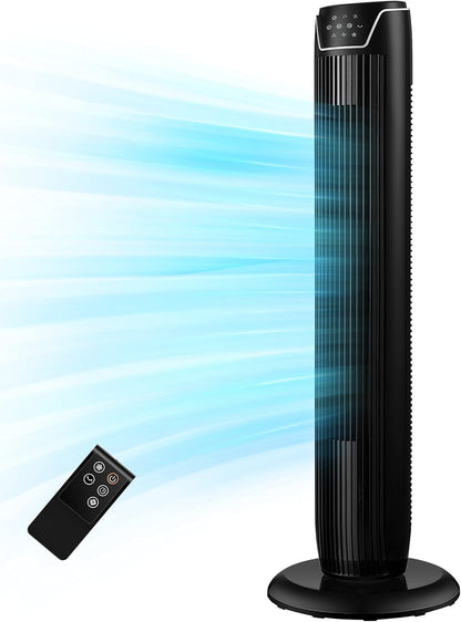 Midea - Ventilateur à colonne mince avec télécommande