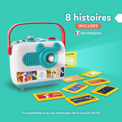 Projecteur d’Histoires pour Bébé – Veilleuse Interactive avec Contes & Lumières (1–6 ans)