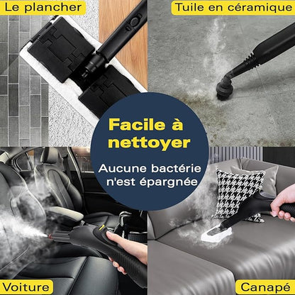 Nettoyeur Vapeur Multi-Usages - Nettoyage Naturel et Efficace pour Votre Maison