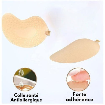 Set de 2 Soutien-Gorge Push-Up Auto-Adhésif