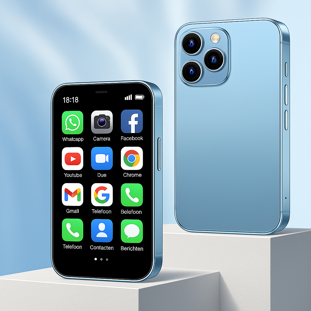 Mini smartphone | Pour petits et grands (+ COQUE GRATUITE)