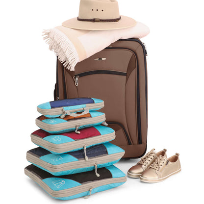 Packzy - Pack de 5 Cubes de compression