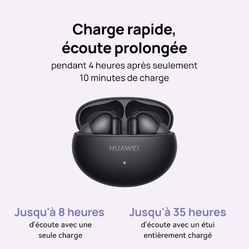 HUAWEI FreeBuds 6i – Écouteurs Sans Fil avec Réduction de Bruit et Son Haute Définition
