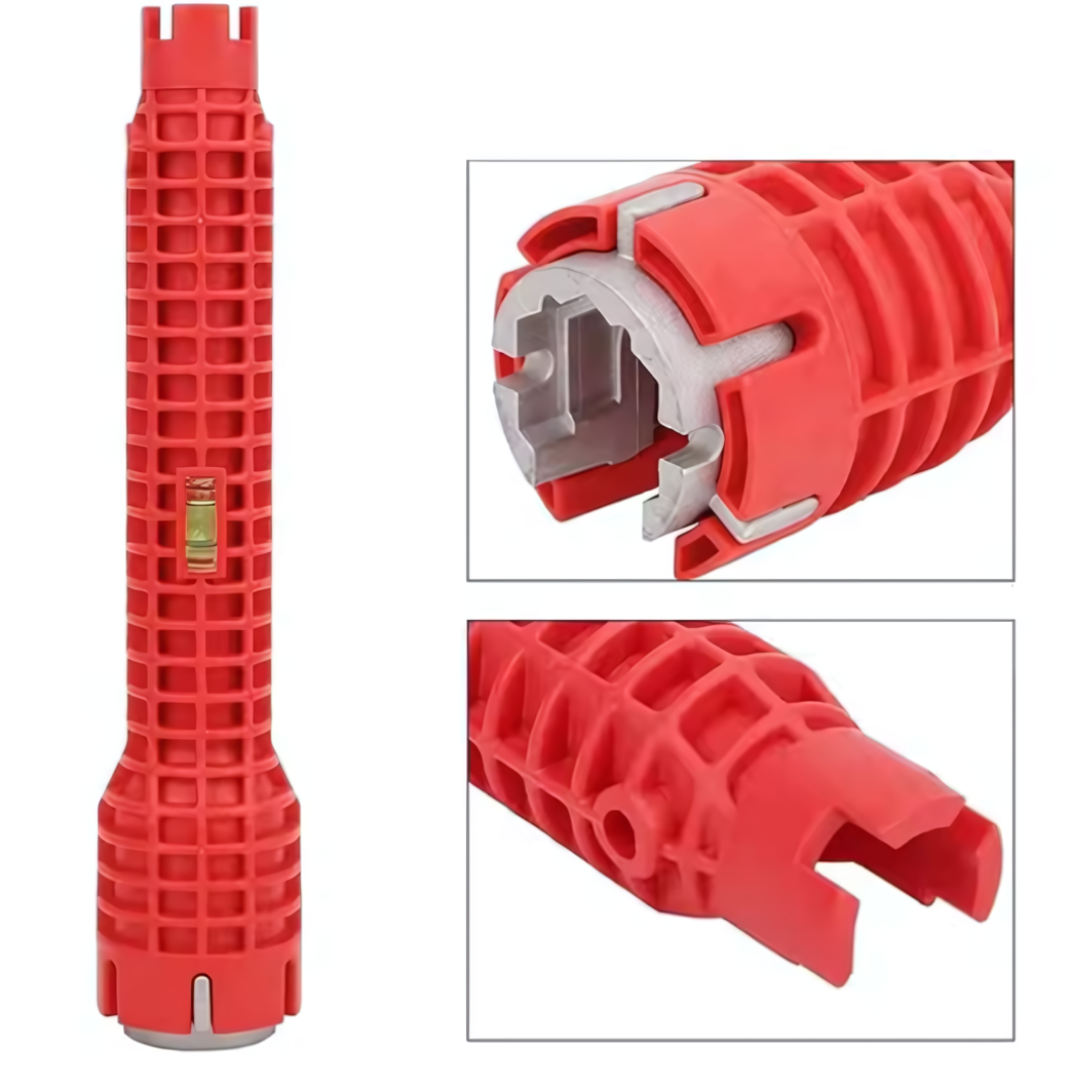 SinkWrench 1+1 GRATUIT : multifonctionnel, facile à utiliser, clé pour évier de cuisine