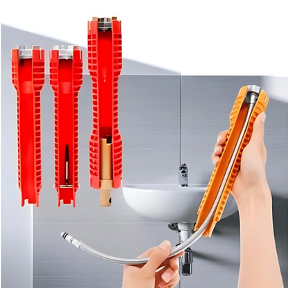 SinkWrench 1+1 GRATUIT : multifonctionnel, facile à utiliser, clé pour évier de cuisine