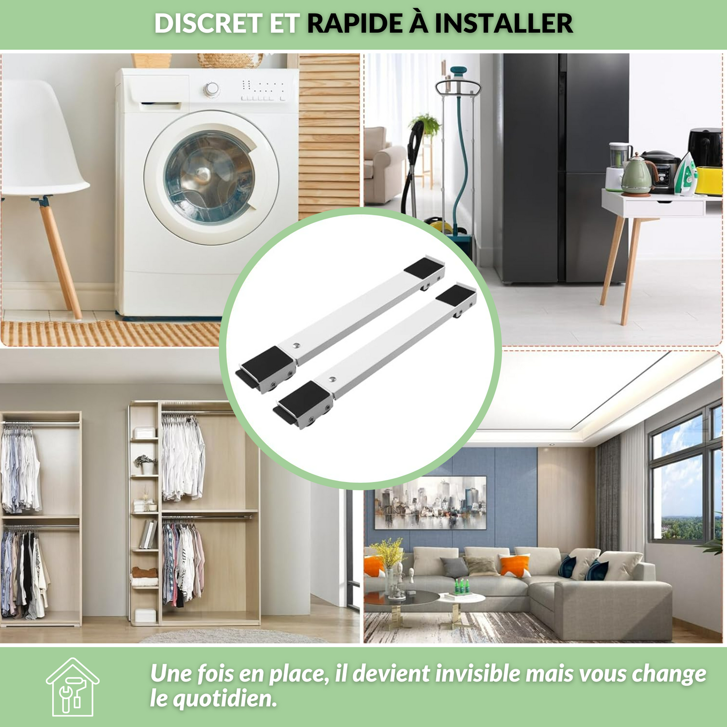 Glisséo | Déplacez Vos Appareils Facilement et Sans Effort!