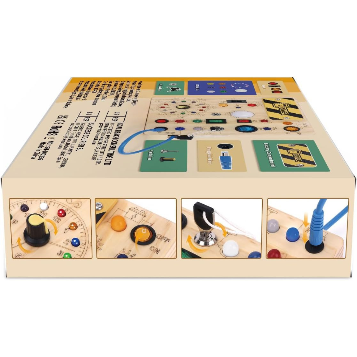 Montessori - Plateau de jeu pour des enfants joyeux et curieux