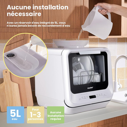 Mini lave-vaisselle de comptoir