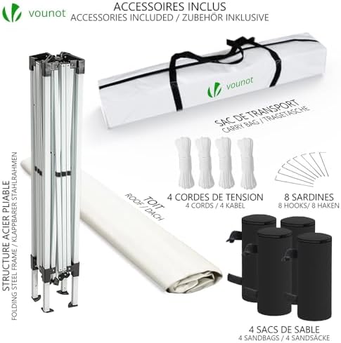 Tonnelle de Jardin 3x3m