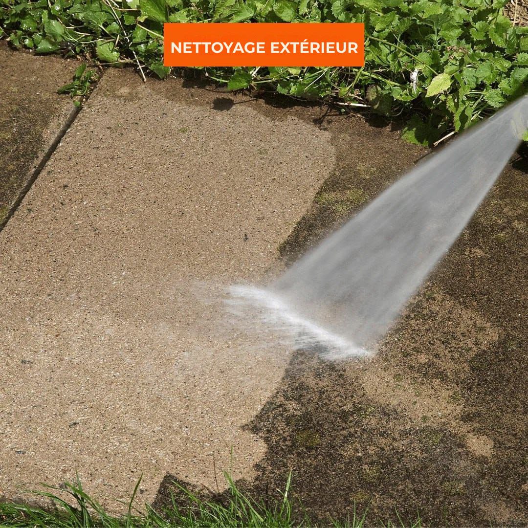 Nettoyeur haute pression à batterie 42V 8000Mah Nettoyeur haute pression portable avec 2 batteries Nettoyeur haute pression à batterie pour le lavage de voitures Nettoyage des sols