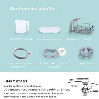 Mini lave-vaisselle de comptoir