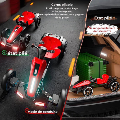 My Kart® - Go-Kart Électrique Pliable 6V pour Enfants