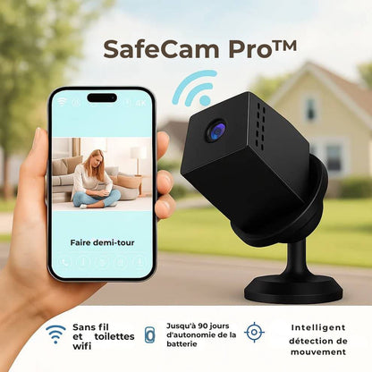 SafeCam Pro™ | Toujours sécurisé, même sans Internet ni alimentation électrique