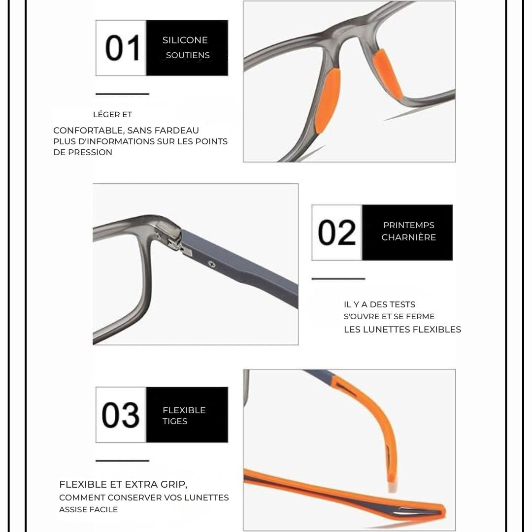 FlexiVision | Lunettes de lecture multifocales