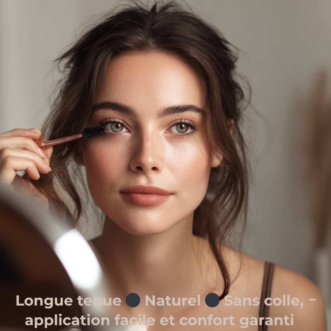 Lumoshe - Faux cils magnétiques et duveteux