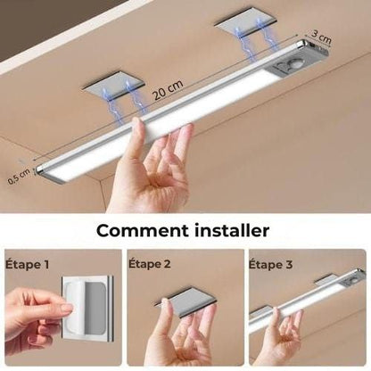 GlowLine - Une lumière économe en énergie qui s'allume uniquement lorsque vous en avez besoin