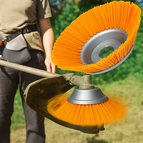 G80 PRO Brosse Débroussailleuse en Nylon – Idéale pour une Finition Impeccable et Entretien Précis
