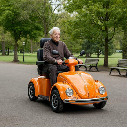 Scooter électrique inspiré du scarabée